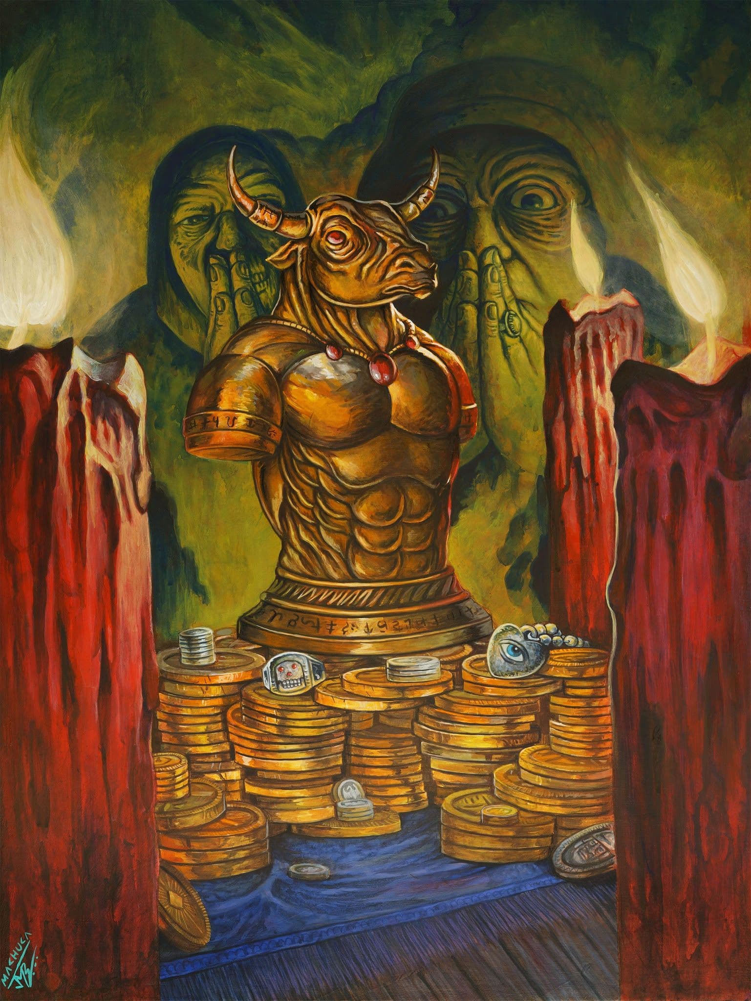 False Idol by Juan Machuca — Sorcery: Contested Realm, Gothic